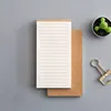 Carnet ligné blanc