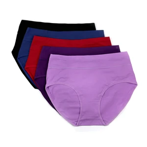New Ladies Brief Sexy Underpants Women Solid Panties XXL XXXL XXXXL Comfortable Women Panties