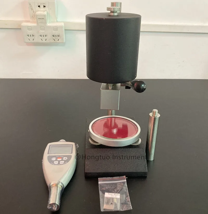 Din53505 Astm D2240 1so 7689 Jis K7215 Digital Shore D Hardness Tester