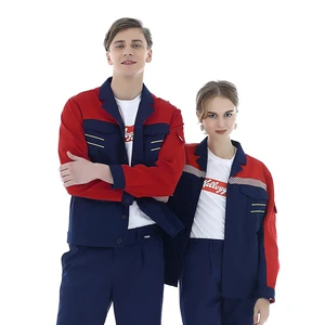 High Visibility Anti-Static Breathable Water Resistant Safety Work Suits Unisex Orange Navy Blue Reflective Work Jackets