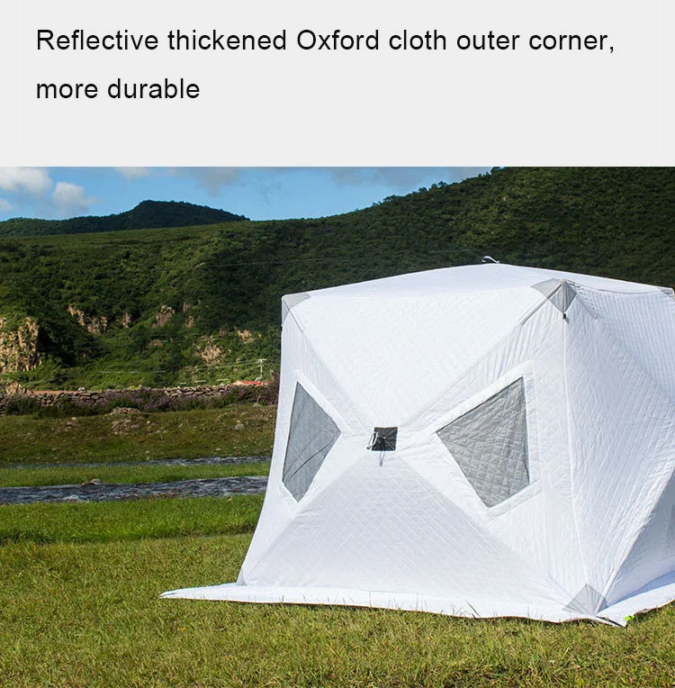  Winter Ice Fishing Tent, Thicken Cotton Fishing Tent