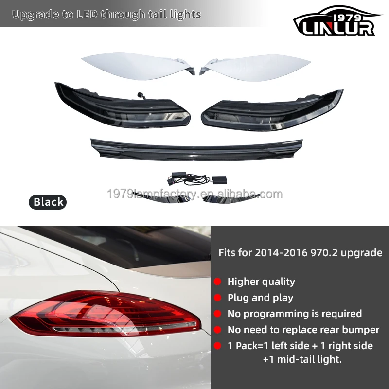 今月末まで Porsche ポルシェ パナメーラ 970 前期 テールライト ポルシェ パナメーラ 970 グレードアップLEDテールライト