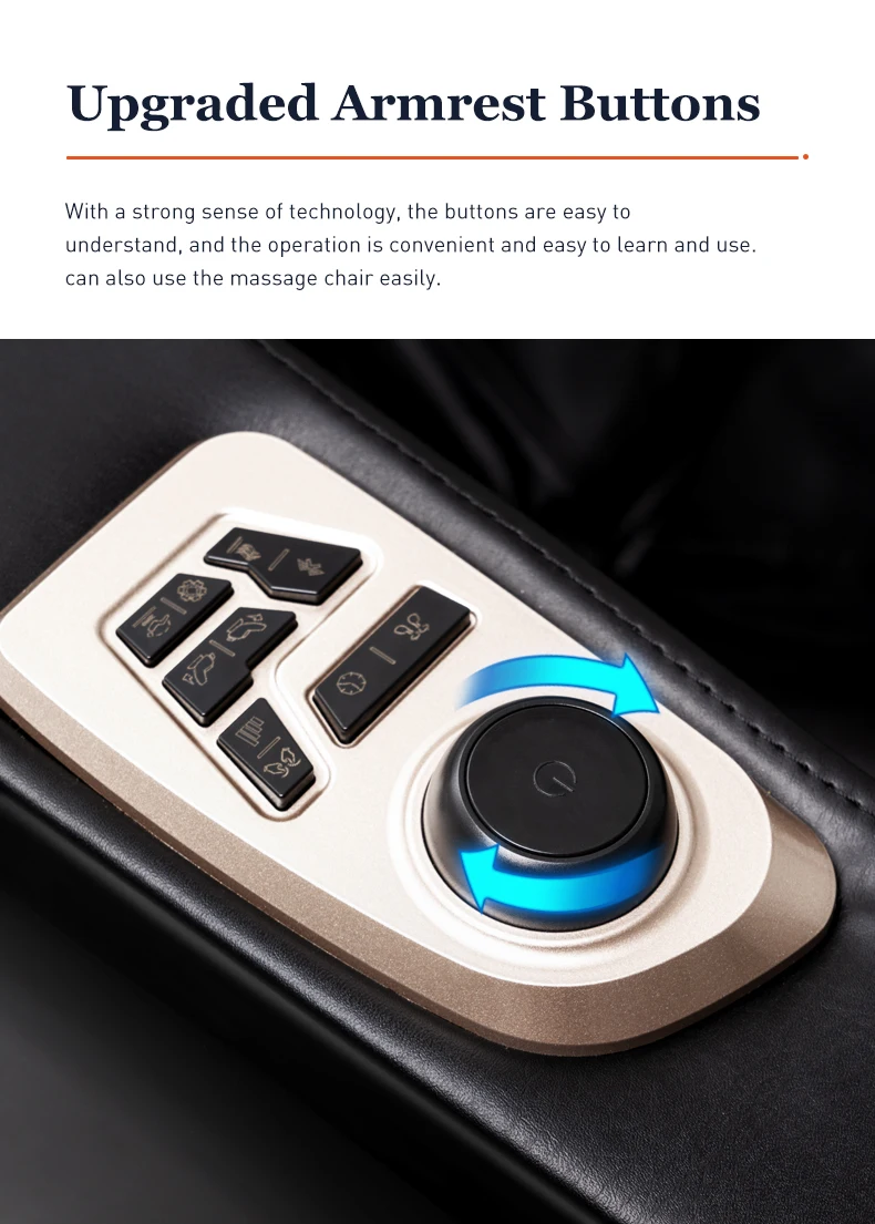 product 2024 most popular 3d zero gravity luxury modern smart air pressure heating shiatsu smart massage chair full body massager826-12