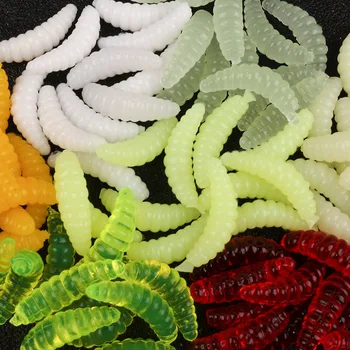 Factory Wholesale Artificial Soft Bait Bulk Mealworm Lure for Carp and Mouthfish – Soft Lure – view 2