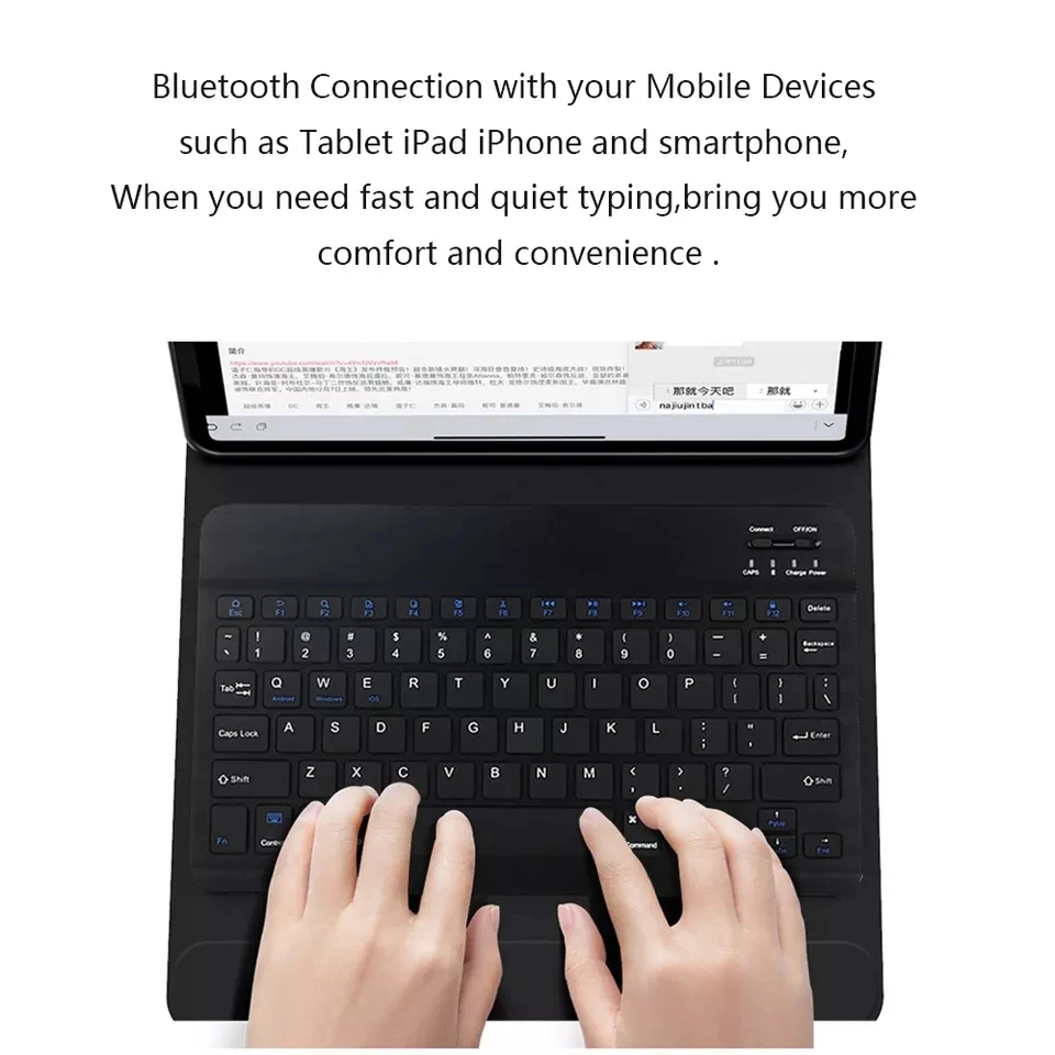 Wireless Keyboard and Mouse Mini Rechargeable Spanish Keyboard With Mouse Russian Keyboard For PC Tablet Phone