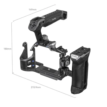 SmallRig "Rhinoceros" Advanced Cage Kit for Sony Alpha 7R V / Alpha 7 IV / Alpha 7S III 3710 / A7M4 - 3710 detail image
