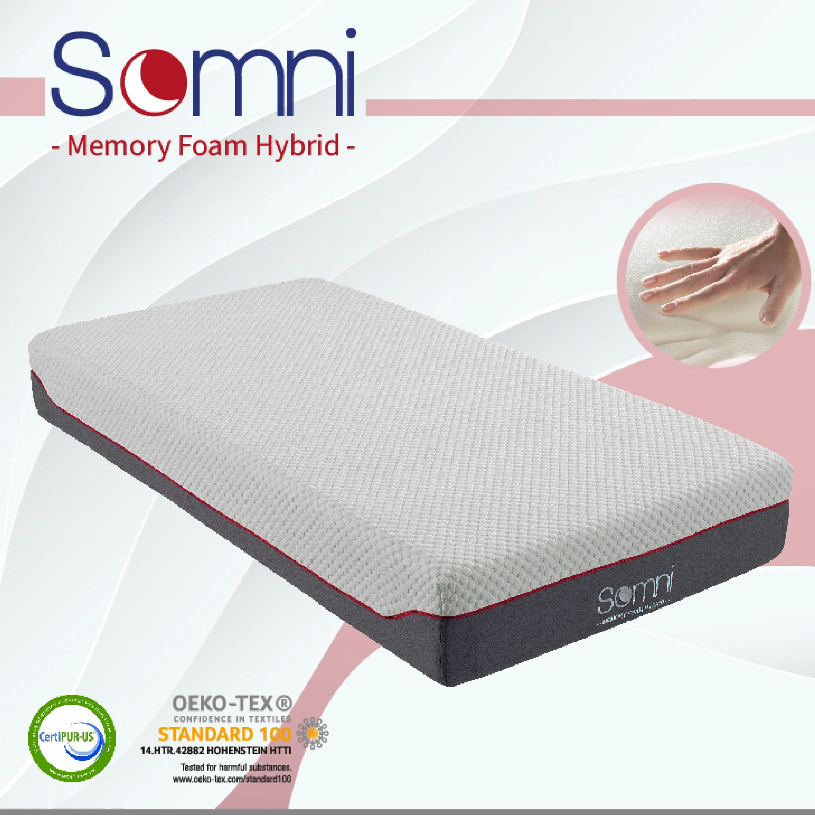 somni gel hybrid mattress