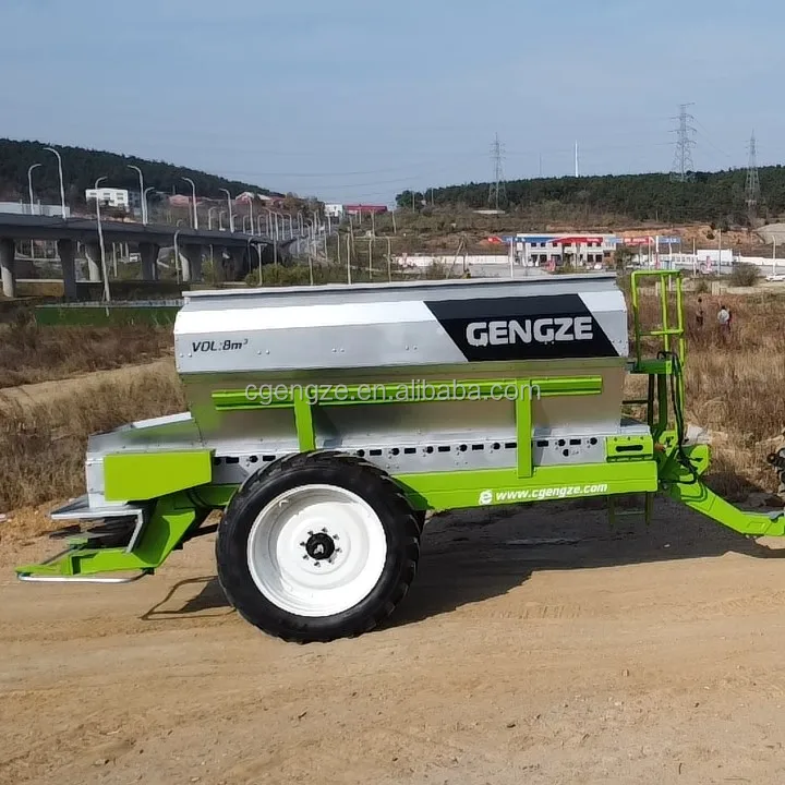 Horizontal Double Disc Spreader for Compound Granules Fertilizer Spreader