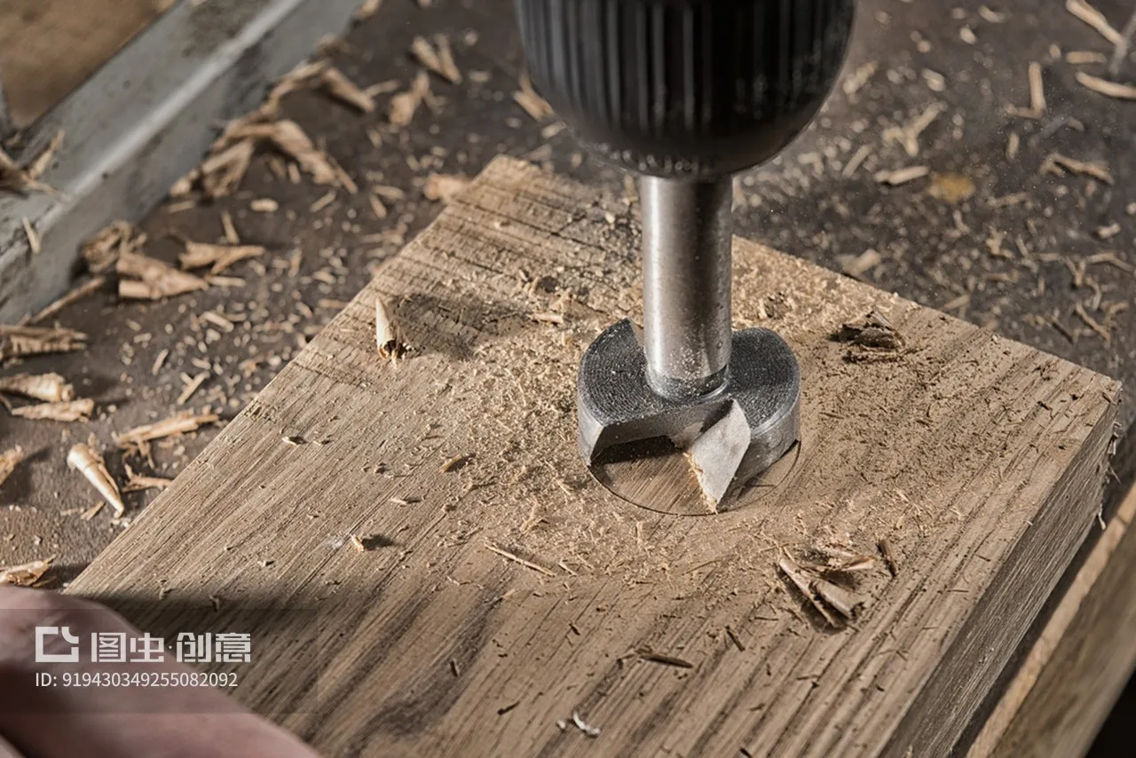 8PCS Wood Hole Saw Set - High Efficiency Tungsten Carbide