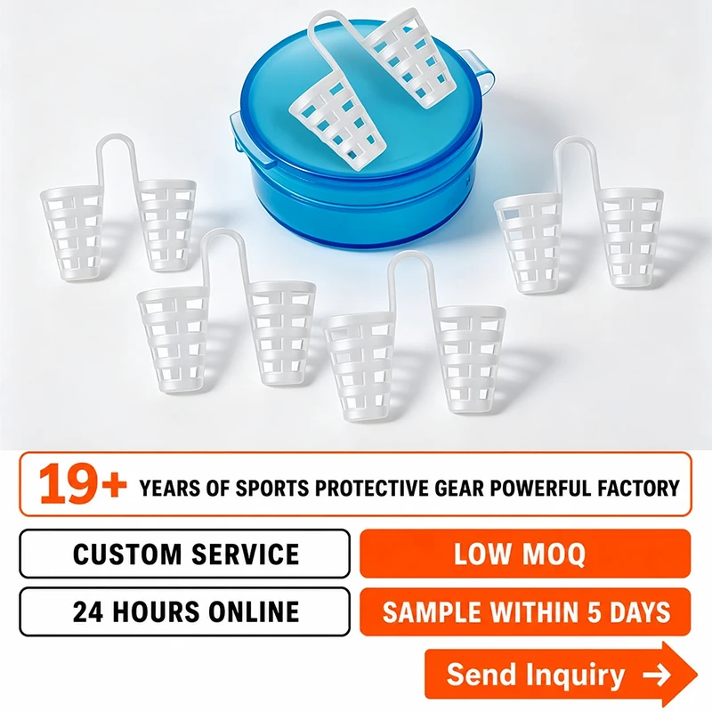 Anti Snore Nose Vents Nasal Dilator Nose Clip Snoring Relief Sleep Aid Breathing Improvement Device for Men Women Home Use