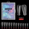 120pcs extension glue nail mold 15