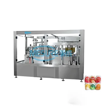 High performance 6000cph portable canning machine for soft drink