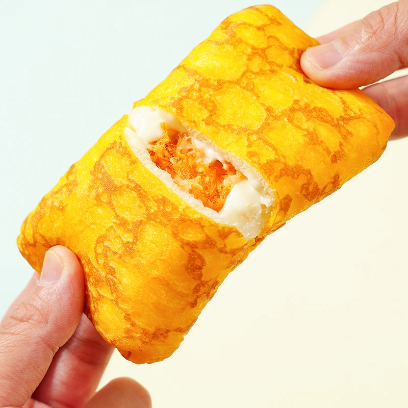 Карлос богатый ароматный белый хлеб премиум-класса мягкий тост из яичной корочки со сливочным шоколадным сыром и сладкой пшеничной мукой