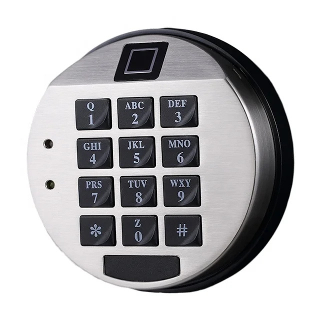 Qidtos Hight Security Digital Keypad Biometric Fingerprint and Code  Lock for Home Safes Gun Safes Bank Safes