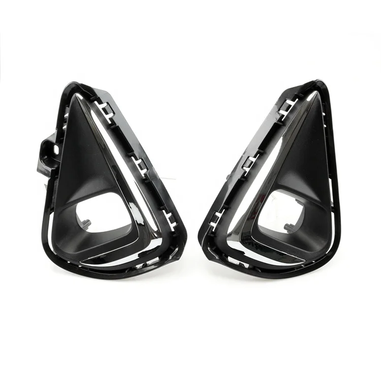 Fog Light Cover for Toyota Corolla AXIO Fielder 2018 2019 2020 LED Bumper Fog Lamp Grille Cover Bezel Pair