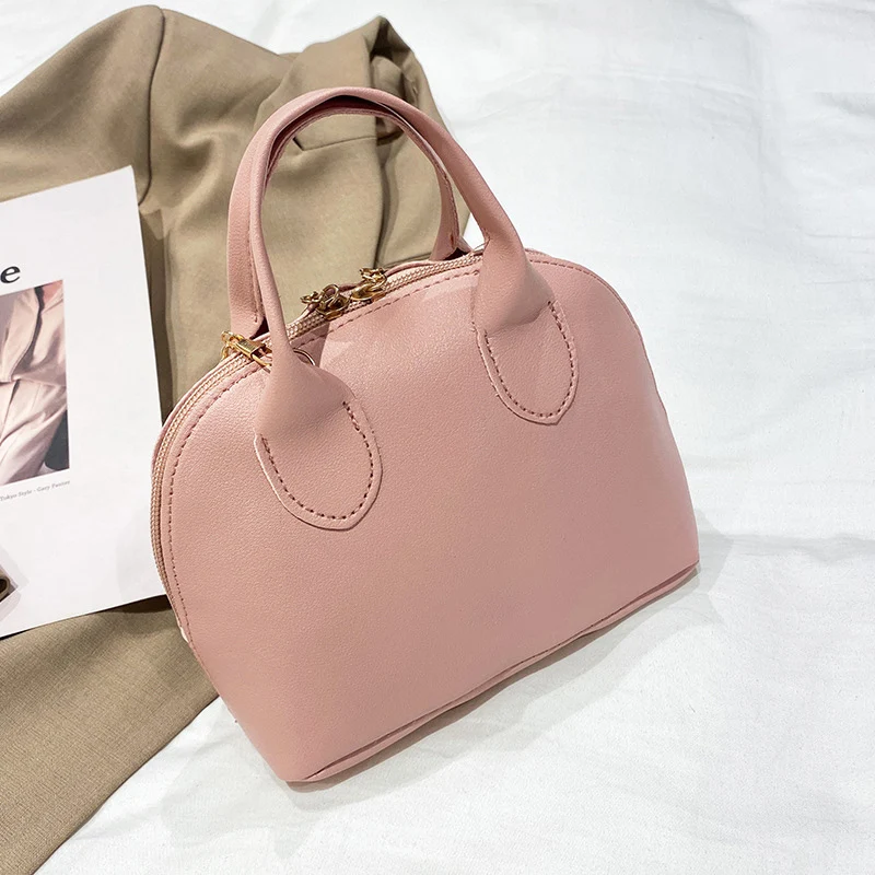 New Lady Leisure Handbag PU Foreign Trade Makeup Bag Women Simple Fashion Crossbody Bag Wholesale