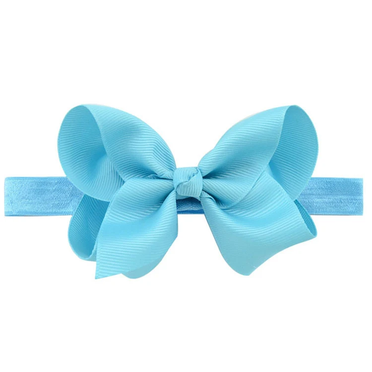 KIDS HEADBAND WITH LARGE BOW PALATIAL PASTELS
