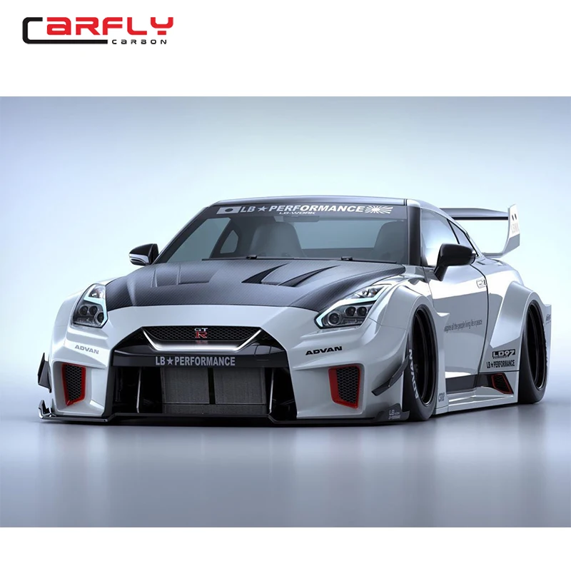 新型LB-Silhouette WORKS GT 35GT-RR Ver.2 コンプリートボディキット
