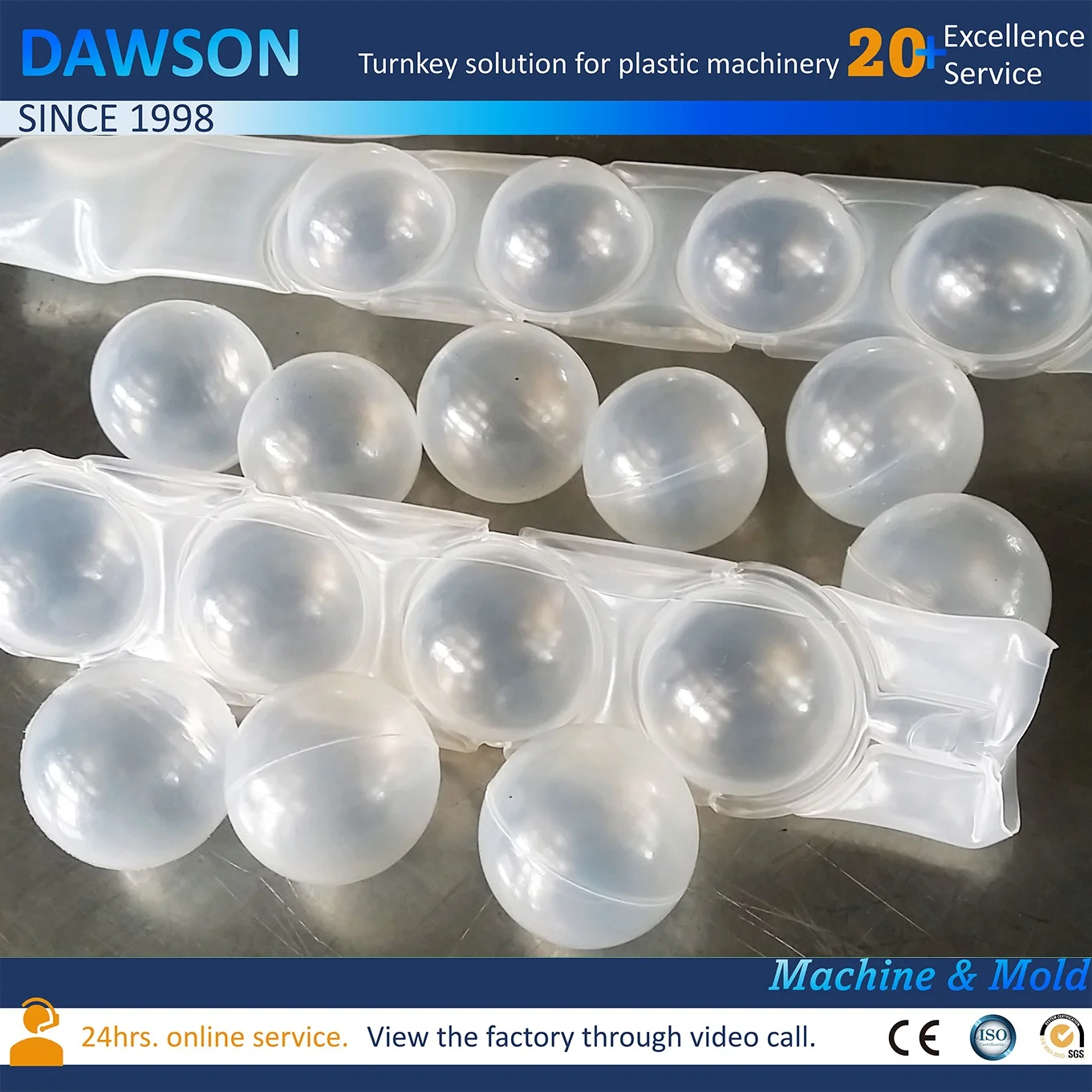 Christmas Ball Making Machine Automatic Extrusion Blow Molding Machine
