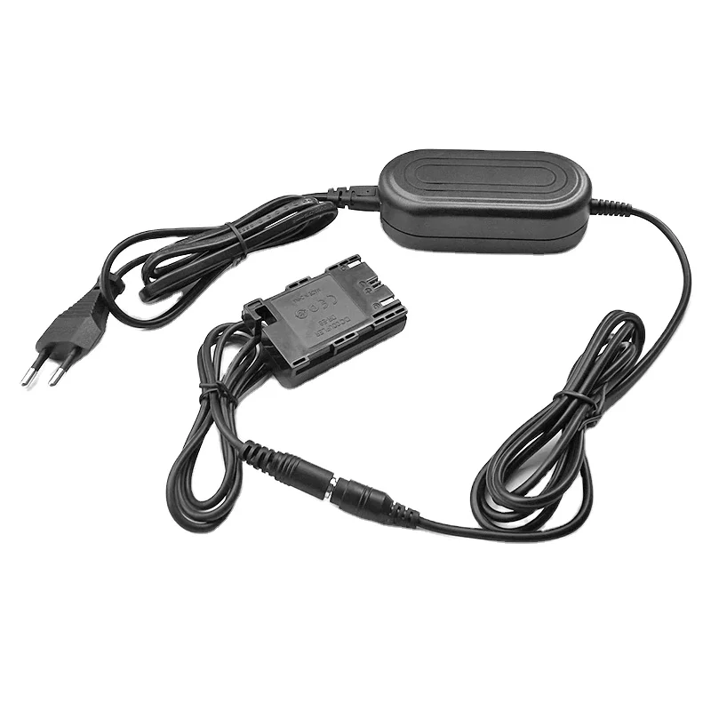 For Canon Camera EOS 5D Mark IV III II 5DS R 5D4 5D2 5D3 6D 6D2 7D 7D 60D 60Da 70D 80D Power AC Adapter ACK-E6 ACKE6 LP-E6