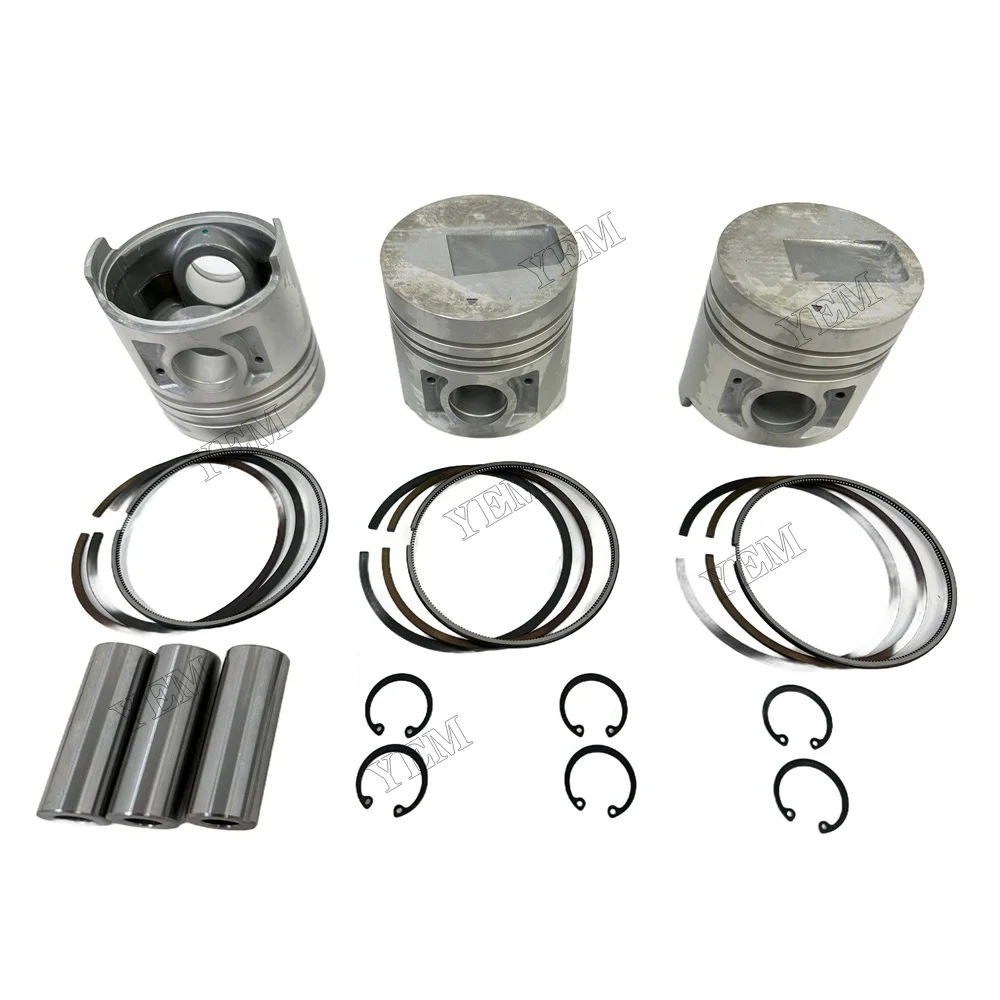 STD Overhaul Rebuild Kit Compatible for Mitsubishi S3L2 S3L Engine Excavator EB250 EB300 EB306 4