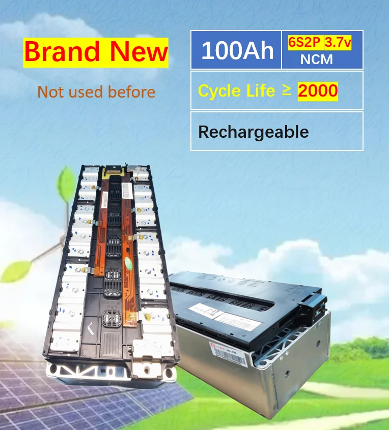 Nissan Leaf Battery Module 12s1p 6s2p 100ah Battery Module Catl 6s1p