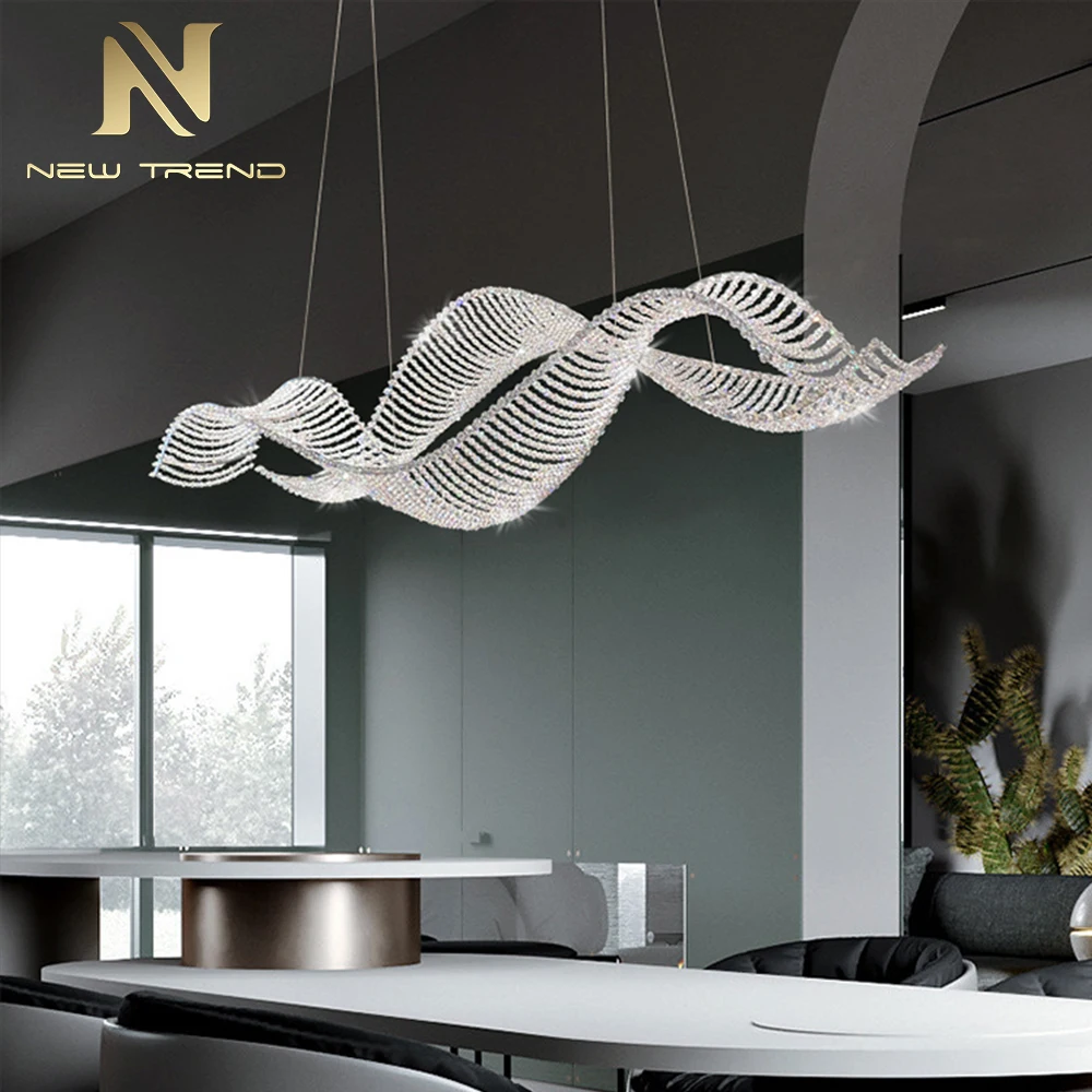 CPL-294 Contemporary Style Residential Decoration Pendant Lamp Home Villa Luxury Crystal Chandelier Light