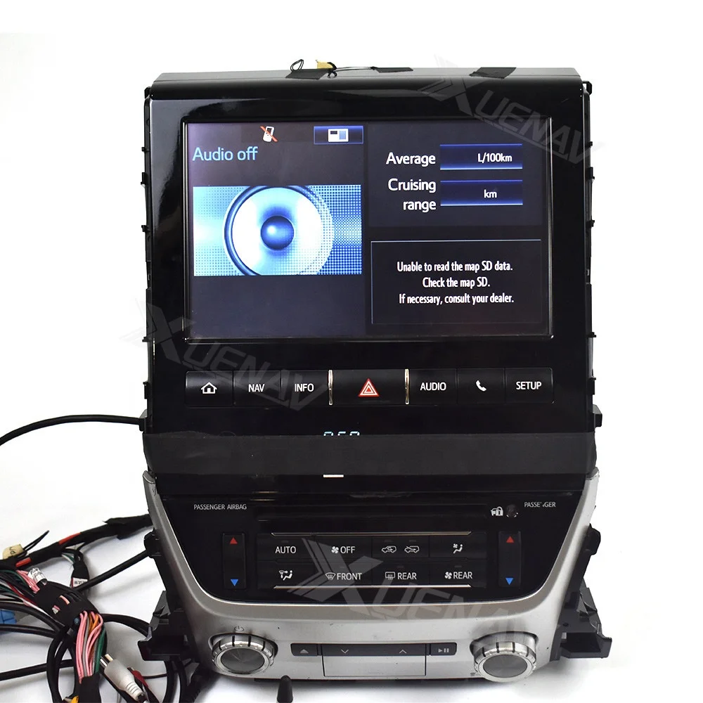 Android Car GPS Navigation Video Interface for TOYOTA Land Cruiser LC200 2016 2017 2018 2019 Multimedia Player Video Interface
