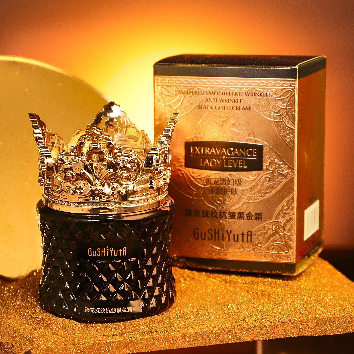 Popular Hydrating 24K Gold Face Toner & Lotion - 5 in 1 Luxury 