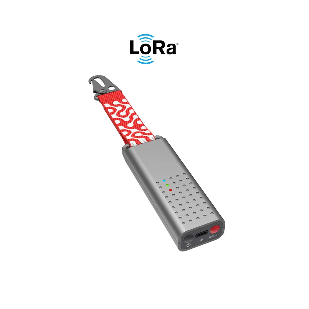 Portable Lora Gps tracker for Outdoor Adventure and Group Management