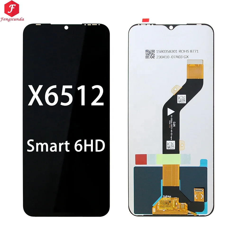 Mobile Phone for Infinix X6512 Lcd Display for Infinix Smart 6 hd Touch Screen