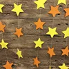 Guirlande étoilée colorée jaune et orange [petite]