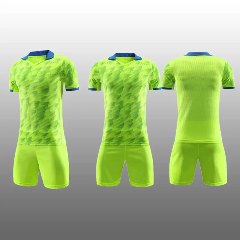 Custom Sublimation Printing Mens Football Training Jersey Dry Adults Kids Soccer Jerseys Sets