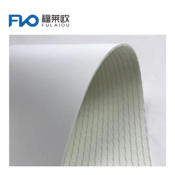 White polyurethane food grade PU conveyor belts size custom