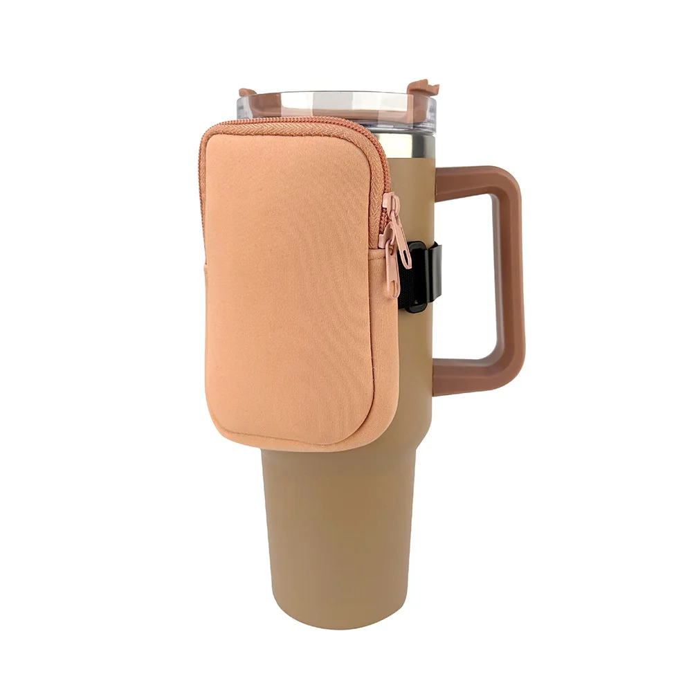 40oz Tumbler Mug Holder Carrier Neoprene Water Bottle Purse Pouch Sleeve Bottle Bag Pouch Holder
