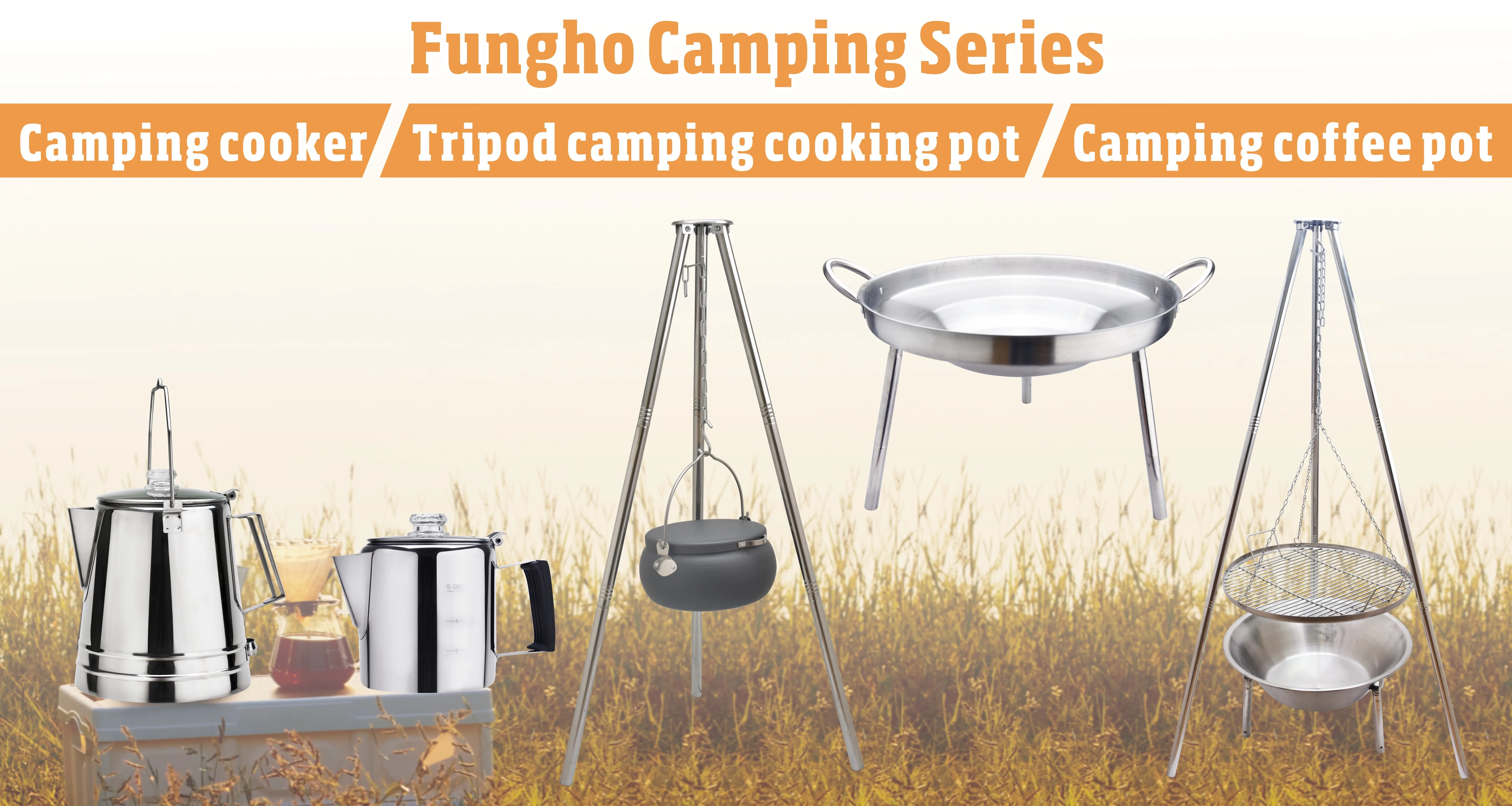21 Inch Lightweight Stainless Steel Cazo for Outdoor Camping Carnitas Hanging Classic Traditional Tacos