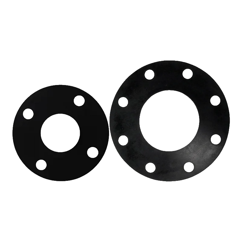 DN 40 Flanges Rubber Seal with 4 Holes Nitrile EPDM PTFE NBR Silicone ...