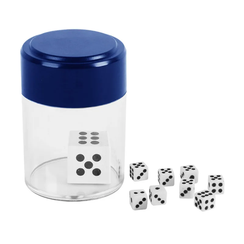 Magic Dice Bomb Easy and Classic Single Magic Trick Toy Black Dices Trick Magic Props