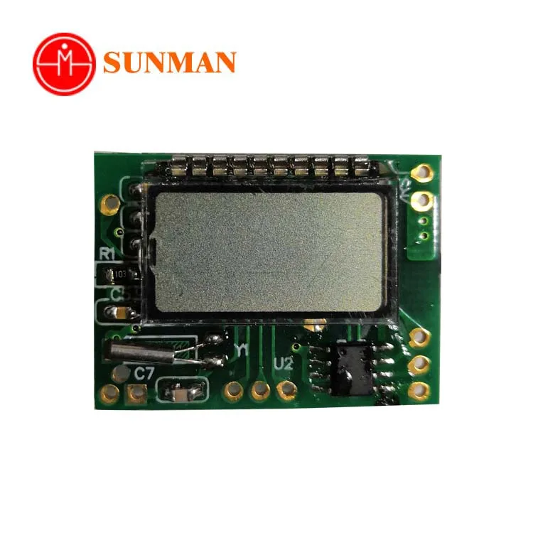 Изготовленный на заказ 7-сегментный цифра день счётчик часов ЖК-дисплей модуль с питанием от