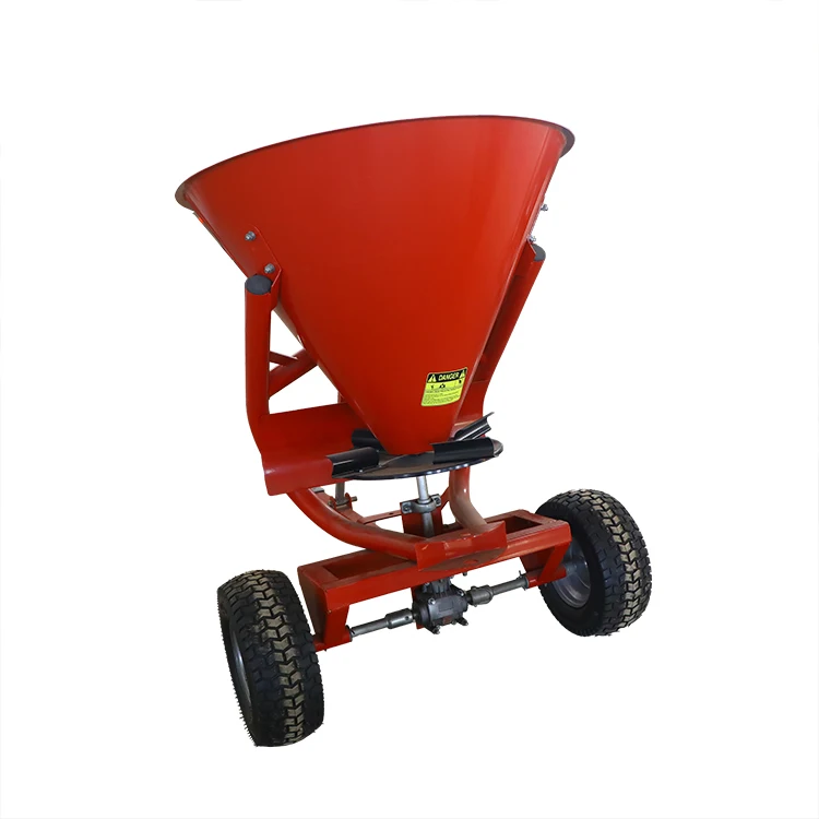 ISO-Accredited 3-Point Linkage Tractor PTO Mounted Stainless Steel Fertilizer Salt & Sand Spreader