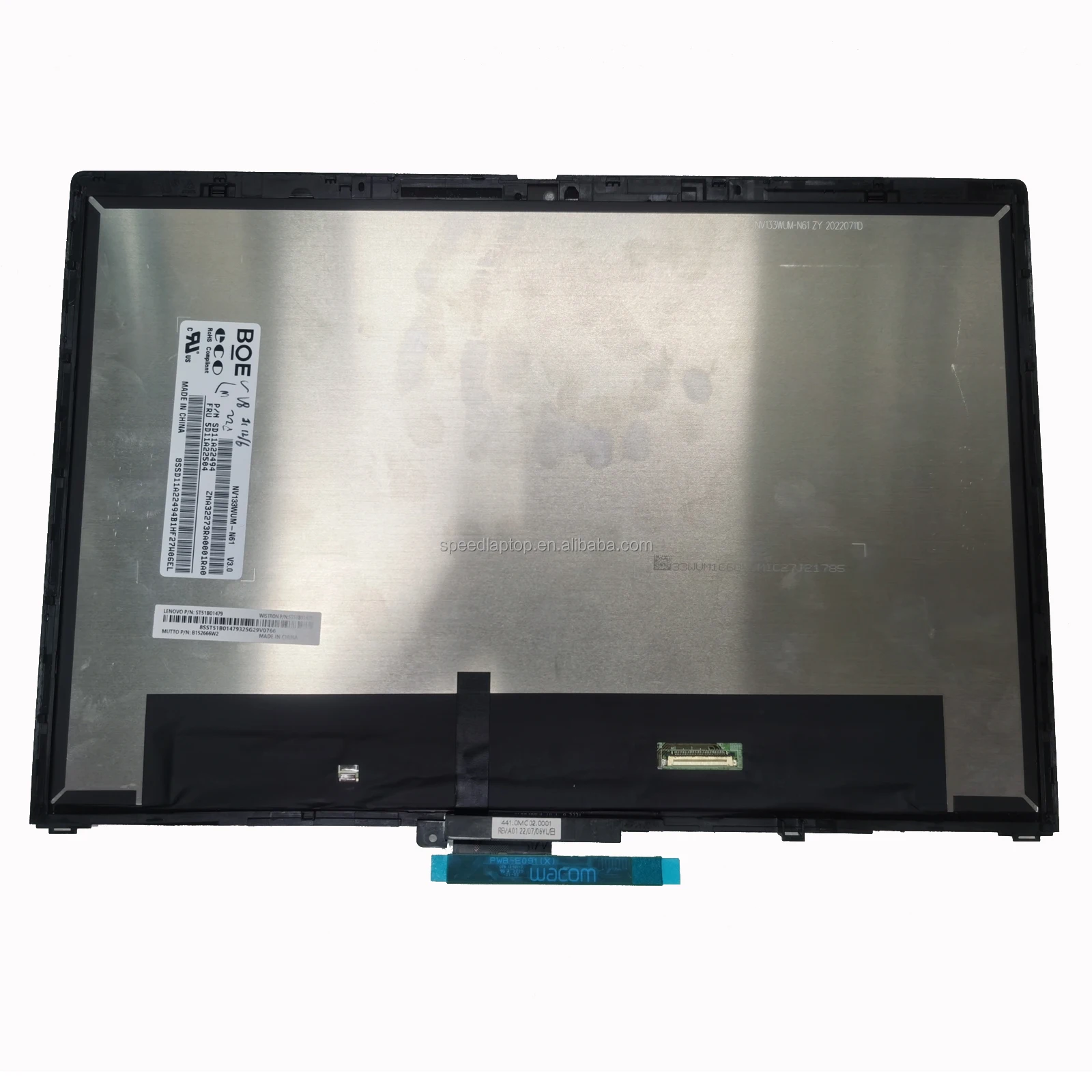 Lenovo Thinkpad X13 Yoga Gen 2 LCD Panel Touch Screen Display