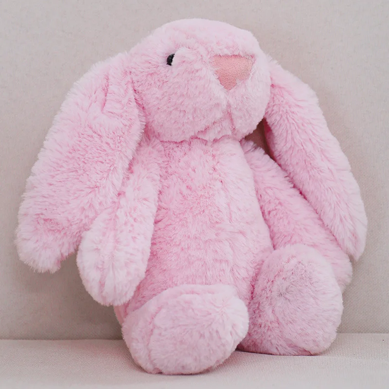 Kids Easter Bunny Plush Dolls Stuffed Animals Long Ear Rabbit Plush