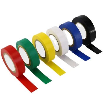 High Quality Black PVC Acrylic Adhesive Single Sided Heat-Resistant Electrical Insulation Tape for Masking