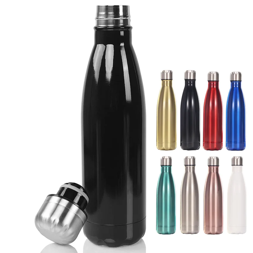 Custom Logo Bulk 350ml/500ml/750ml/1L Stainless Steel Sport Cola Sports ...