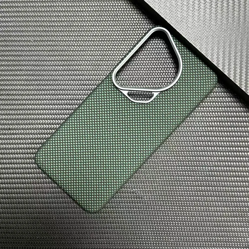 Laudtec Sjk677 Carbon Fiber Phone Case Simple Business Skin Friendly Cover Anti-Fingerprint Luxury For Huawei Pura70 Ultra