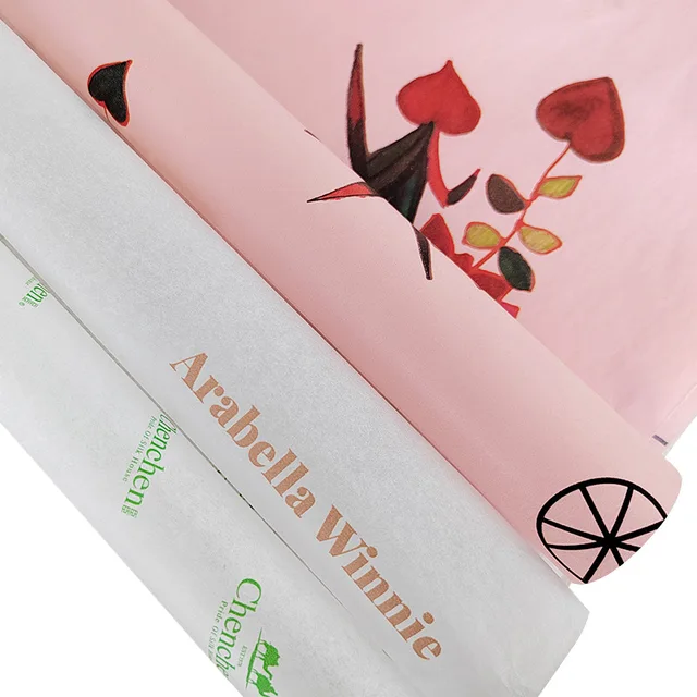 Wholesale Tissue Paper Custom Clothing Packaging Paper Wrapping Paper With Printed Logo