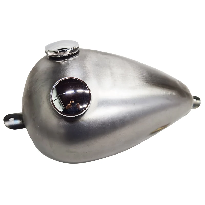 Alien Egg 8L Steel Gas Tank - Retro Motorcycle Fuel Tank for