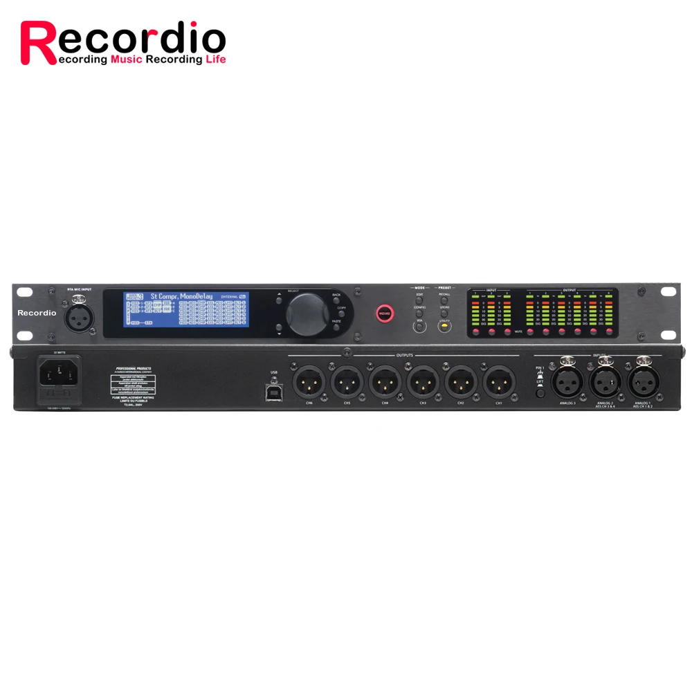 PA/PA2/260/360 2入6出 デジタルプロセッサー ステージ音響システム