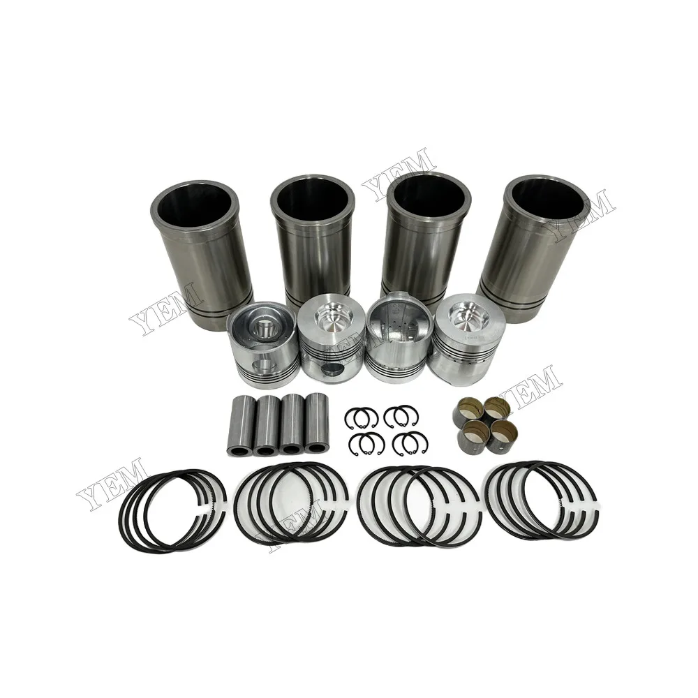 Cylinder Liner Kit Fit for Weichai ZH4100D Engine 4