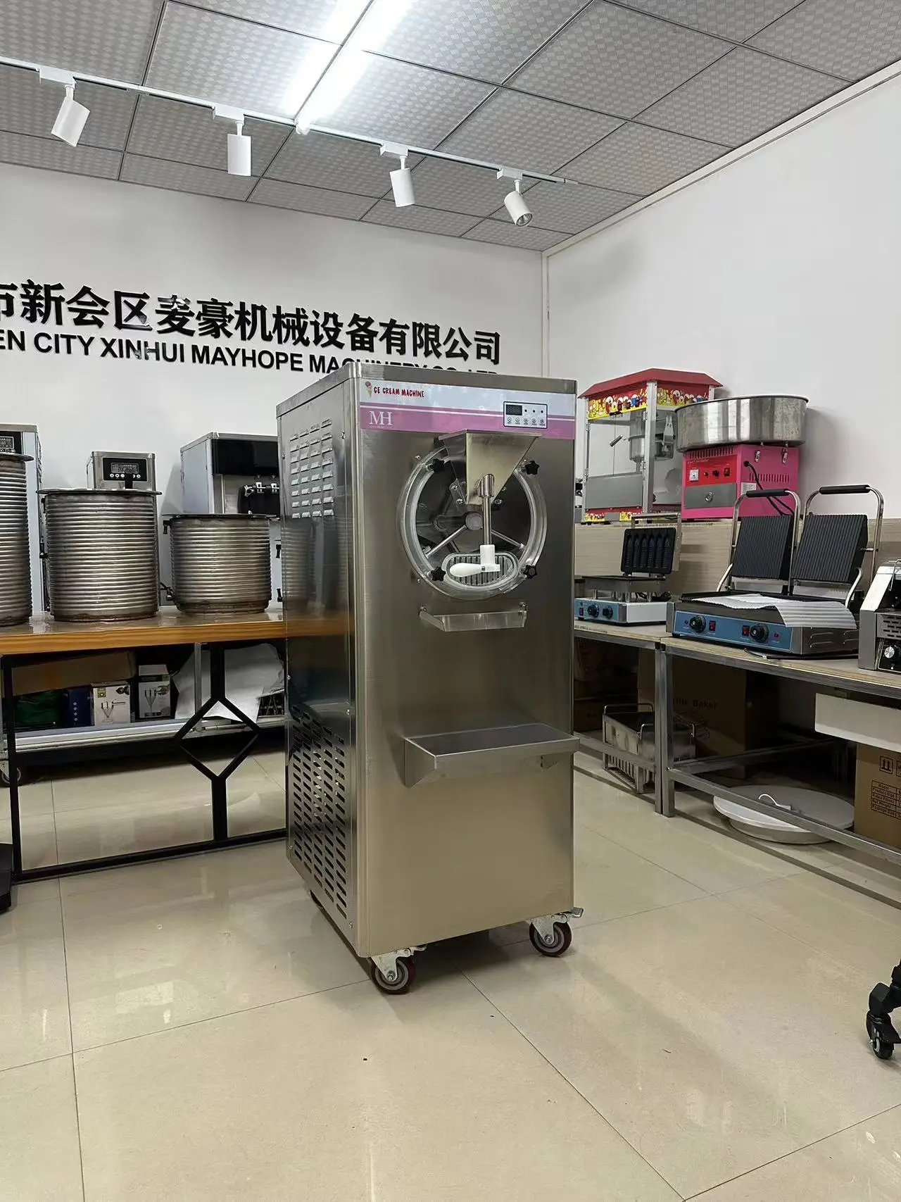 48L Commercial Ice Cream Maker Itlaly Gelato Ice Cream Making Machine Batch Freezer - Image 4